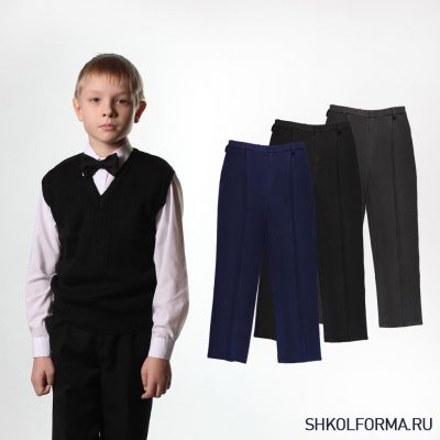 Детские школьные брюки оптом от российского производителя в Москве, сосклада Марьино